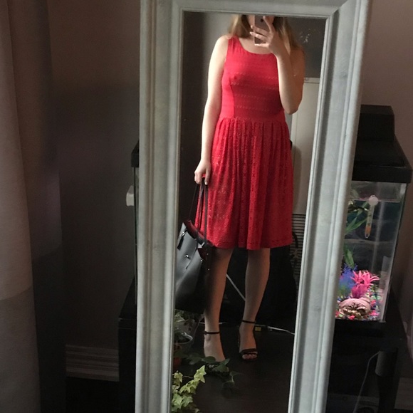 Anthropologie Postmark red open-back midi dress - Picture 11 of 11